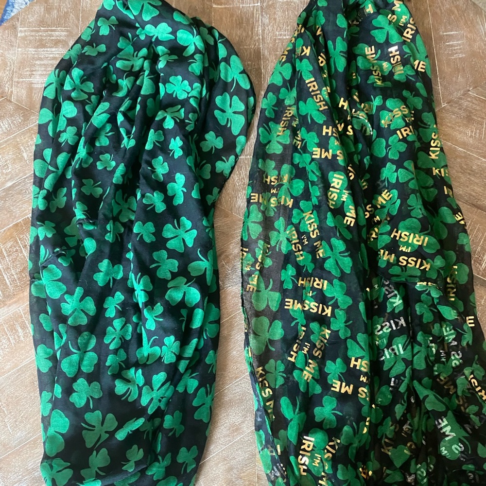 St Patrick’s Day Infinity Scarves